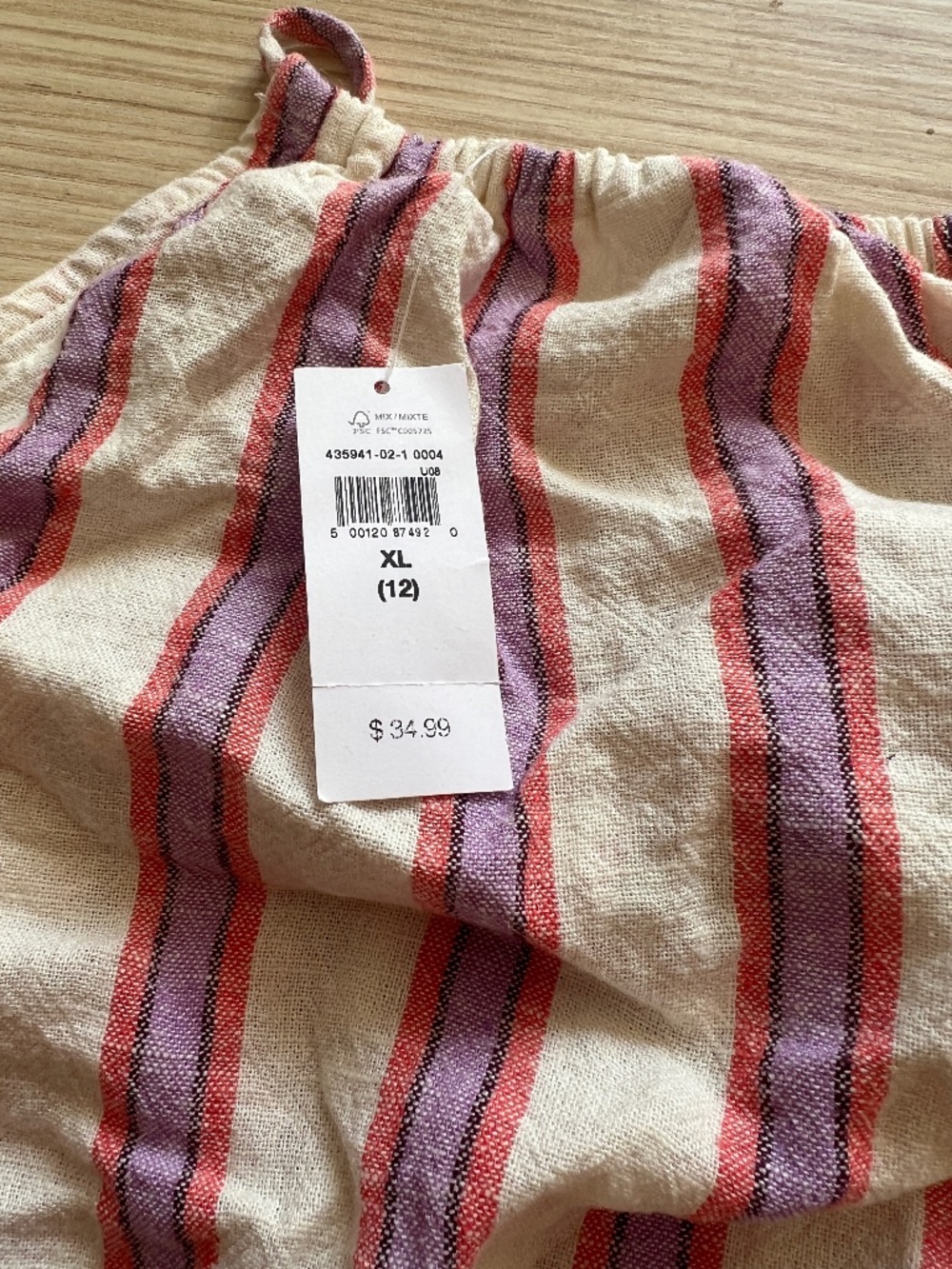12/ Girls Gap Striped Halter top